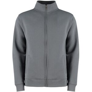 Kustom Kit Men's Full Zip Regular Jacket in Dark Grey Size: Large Dark Grey L Kustom Kit Men's Full Zip Regular Jacket in Dark Grey Size: Large Dark Grey L