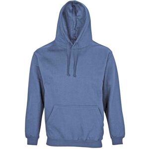 SOL'S Men's Condor Hoodie in Mid Blue Size: XL Mid Blue XL SOL'S Men's Condor Hoodie in Mid Blue Size: XL Mid Blue XL
