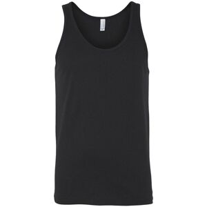 Bella + Canvas Men's Jersey Tank Top in Black Size: 2XL Black 2XL Bella + Canvas Men's Jersey Tank Top in Black Size: 2XL Black 2XL
