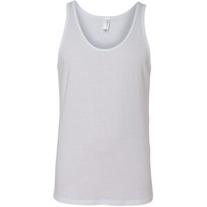 Bella + Canvas Men's Jersey Tank Top in White Size: 2XL White 2XL Bella + Canvas Men's Jersey Tank Top in White Size: 2XL White 2XL