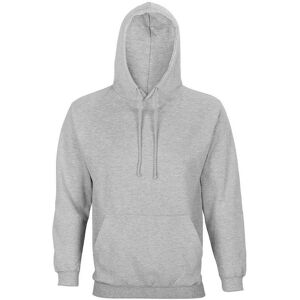 SOL'S Men's Condor Marl Hoodie in Grey Size: 2XL Grey 2XL SOL'S Men's Condor Marl Hoodie in Grey Size: 2XL Grey 2XL