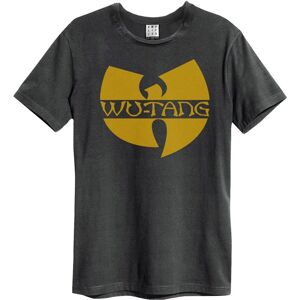 Amplified Men's Wu-Tang Clan Logo T-Shirt in Charcoal Size: 2XL Charcoal 2XL Amplified Men's Wu-Tang Clan Logo T-Shirt in Charcoal Size: 2XL Charcoal 2XL