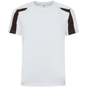 AWDis Cool Men's Contrast Moisture Wicking T-Shirt in Off-White Size: Large Off-White L AWDis Cool Men's Contrast Moisture Wicking T-Shirt in Off-White Size: Large Off-White L