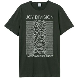 Amplified Men's Unknown Pleasures Joy Division T-Shirt in Charcoal Size: Medium Charcoal M Amplified Men's Unknown Pleasures Joy Division T-Shirt in Charcoal Size: Medium Charcoal M