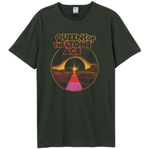 Amplified Men's Eye Of The Moon Queens Of The Stone Age T-Shirt in Charcoal Size: Large Charcoal L Amplified Men's Eye Of The Moon Queens Of The Stone Age T-Shirt in Charcoal Size: Large Charcoal L