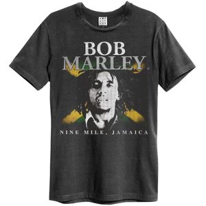 Amplified Men's To The Moon David Bowie T-Shirt in Charcoal Size: Medium Charcoal M Amplified Men's To The Moon David Bowie T-Shirt in Charcoal Size: Medium Charcoal M