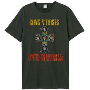 Amplified Men's Appetite For Destruction World Tour Guns N Roses T-Shirt in Charcoal Size: XL Charcoal XL Amplified Men's Appetite For Destruction World Tour Guns N Roses T-Shirt in Charcoal Size: XL Charcoal XL