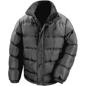 Result Core Men's Nova Lux Padded Jacket in Black Size: Large Black L Result Core Men's Nova Lux Padded Jacket in Black Size: Large Black L