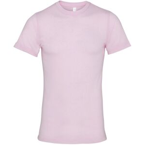 Bella + Canvas Men's Jersey Crew Neck T-Shirt in Pink Size: Medium Pink M Bella + Canvas Men's Jersey Crew Neck T-Shirt in Pink Size: Medium Pink M