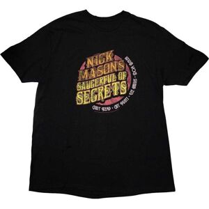 Nick Mason´s Saucerful Of Secrets Men's Europe Tour 2023 Back Print T-Shirt in Black Size: 2XL Black 2XL Nick Mason´s Saucerful Of Secrets Men's Europe Tour 2023 Back Print T-Shirt in Black Size: 2XL Black 2XL