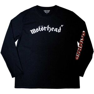 Motorhead Men's Bomber Back & Sleeve Print Long-Sleeved T-Shirt in Black Size: Small Black S Motorhead Men's Bomber Back & Sleeve Print Long-Sleeved T-Shirt in Black Size: Small Black S