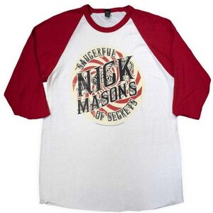 Nick Mason´s Saucerful Of Secrets Men's Spiral T-Shirt in Red Size: XL Red XL Nick Mason´s Saucerful Of Secrets Men's Spiral T-Shirt in Red Size: XL Red XL