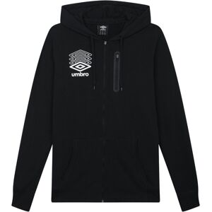 Umbro Men's Terrace Full Zip Hoodie in Black Size: Large Black L Umbro Men's Terrace Full Zip Hoodie in Black Size: Large Black L