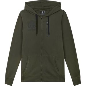 Umbro Men's Terrace Full Zip Hoodie in Dark Olive Size: Medium Dark Olive M Umbro Men's Terrace Full Zip Hoodie in Dark Olive Size: Medium Dark Olive M
