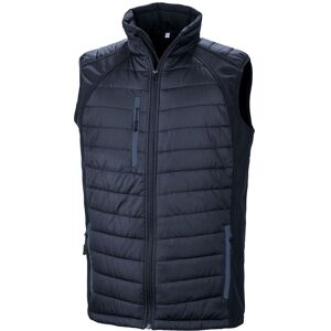 Result Men's Compass Softshell Padded Gilet in Mid Navy Size: Small Mid Navy S Result Men's Compass Softshell Padded Gilet in Mid Navy Size: Small Mid Navy S