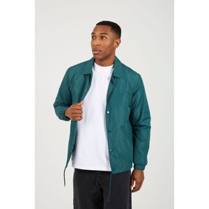 Brave Soul Men's Lightweight Coach Style Jacket in Green Size: Large Green L Brave Soul Men's Lightweight Coach Style Jacket in Green Size: Large Green L
