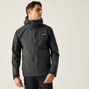 Regatta Men's 'Birchdale' Waterproof Shell Jacket in Charcoal Size: XL Charcoal XL Regatta Men's 'Birchdale' Waterproof Shell Jacket in Charcoal Size: XL Charcoal XL