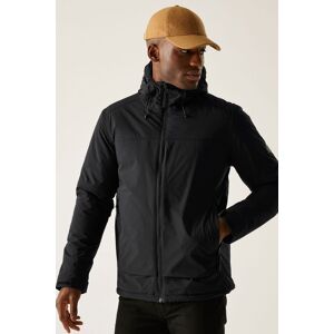 Regatta Men's Winsar Hooded Waterproof Breathable Insulated Jacket in Jet Black Size: 2XL Jet Black 2XL Regatta Men's Winsar Hooded Waterproof Breathable Insulated Jacket in Jet Black Size: 2XL Jet Black 2XL