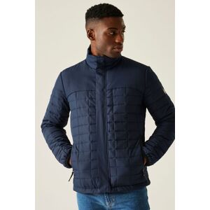 Regatta Men's Haire Hooded Insulating Baffled Jacket in Dark Navy Size: Large Dark Navy L Regatta Men's Haire Hooded Insulating Baffled Jacket in Dark Navy Size: Large Dark Navy L