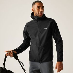 Regatta Men's Arec Softshell Jacket in Black Size: Large Black L Regatta Men's Arec Softshell Jacket in Black Size: Large Black L