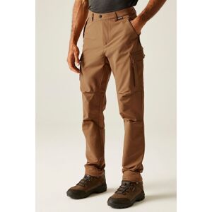 Regatta Men's Questra Durable Water-Repellent Cargo Trousers in Brown Size: 32R Brown 32R Regatta Men's Questra Durable Water-Repellent Cargo Trousers in Brown Size: 32R Brown 32R