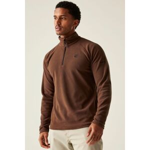 Dare 2b Men's 'Freethink II' Half-Zip Insulating Brushed Fleece in Brown Size: Medium Brown M Dare 2b Men's 'Freethink II' Half-Zip Insulating Brushed Fleece in Brown Size: Medium Brown M