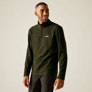 Regatta Men's Thompson Marl Lightweight Half-Zip Fleece in Dark Green Size: XL Dark Green XL Regatta Men's Thompson Marl Lightweight Half-Zip Fleece in Dark Green Size: XL Dark Green XL