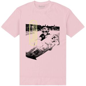 Skateboard! Men's Magazine Grab T-Shirt in Light Pink Size: Large Light Pink L Skateboard! Men's Magazine Grab T-Shirt in Light Pink Size: Large Light Pink L