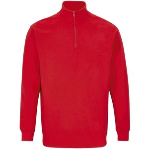 SOL'S Men's Conrad Quarter Zip Sweatshirt in Light Red Size: 3XL Light Red 3XL SOL'S Men's Conrad Quarter Zip Sweatshirt in Light Red Size: 3XL Light Red 3XL