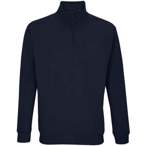 SOL'S Men's Conrad Quarter Zip Sweatshirt in Navy Size: Medium Navy M SOL'S Men's Conrad Quarter Zip Sweatshirt in Navy Size: Medium Navy M