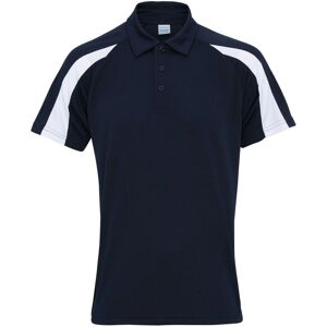 AWDis Cool Men's Contrast Polo Shirt in Navy Size: Medium Navy M AWDis Cool Men's Contrast Polo Shirt in Navy Size: Medium Navy M