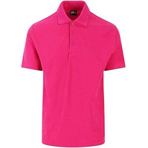 PRORTX Men's Pro Pique Polo Shirt in Fuchsia Size: 7XL Fuchsia 7XL PRORTX Men's Pro Pique Polo Shirt in Fuchsia Size: 7XL Fuchsia 7XL