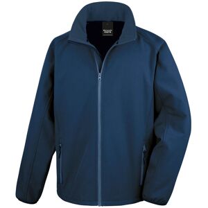 Result Core Men's Printable Soft Shell Jacket in Navy Size: Medium Navy M Result Core Men's Printable Soft Shell Jacket in Navy Size: Medium Navy M