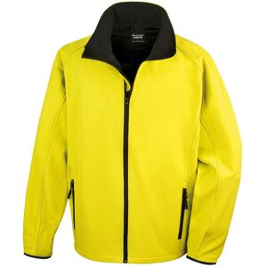 Result Core Men's Printable Soft Shell Jacket in Yellow Size: 2XL Yellow 2XL Result Core Men's Printable Soft Shell Jacket in Yellow Size: 2XL Yellow 2XL