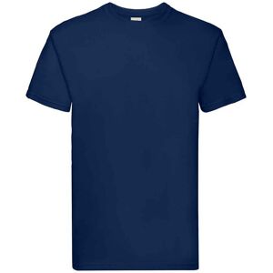 Fruit of the Loom Men's Super Premium Heather T-Shirt in Navy Size: 5XL Navy 5XL Fruit of the Loom Men's Super Premium Heather T-Shirt in Navy Size: 5XL Navy 5XL