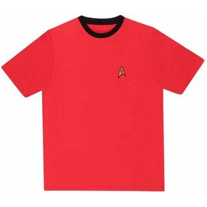 Star Trek Men's Engineering Uniform T-Shirt in Red Size: XL Red XL Star Trek Men's Engineering Uniform T-Shirt in Red Size: XL Red XL
