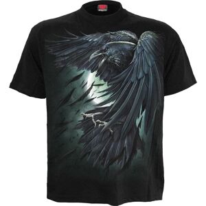 Spiral Direct Men's Shadow Raven T-Shirt in Black Size: XL Black XL Spiral Direct Men's Shadow Raven T-Shirt in Black Size: XL Black XL