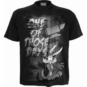 Looney Tunes Men's Those Days Wile E Coyote T-Shirt in Black Size: Medium Black M Looney Tunes Men's Those Days Wile E Coyote T-Shirt in Black Size: Medium Black M