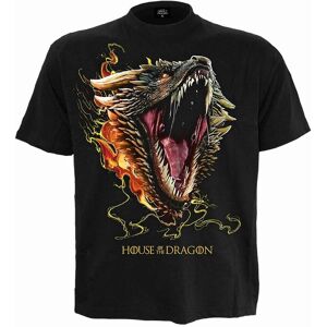 Spiral Direct Men's Dragon Drogon House Of The Dragon T-Shirt in Black Size: Small Black S Spiral Direct Men's Dragon Drogon House Of The Dragon T-Shirt in Black Size: Small Black S