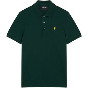 Lyle & Scott Men's Plain Polo Shirt in Dark Green Size: XL Dark Green XL Lyle & Scott Men's Plain Polo Shirt in Dark Green Size: XL Dark Green XL