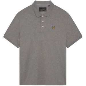 Lyle & Scott Men's Plain Polo Shirt in Mid Grey Size: 2XL Mid Grey 2XL Lyle & Scott Men's Plain Polo Shirt in Mid Grey Size: 2XL Mid Grey 2XL