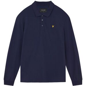 Lyle & Scott Men's Long-Sleeved Polo Shirt in Navy Size: XS Navy XS Lyle & Scott Men's Long-Sleeved Polo Shirt in Navy Size: XS Navy XS