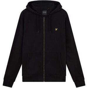 Lyle & Scott Men's Plus Full Zip Hoodie in Black Size: 2XL Black 2XL Lyle & Scott Men's Plus Full Zip Hoodie in Black Size: 2XL Black 2XL