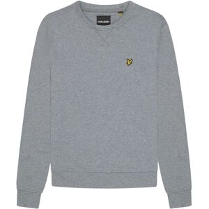 Lyle & Scott Men's Crew Neck Long-Sleeved Sweatshirt in Mid Grey Size: Small Mid Grey S Lyle & Scott Men's Crew Neck Long-Sleeved Sweatshirt in Mid Grey Size: Small Mid Grey S