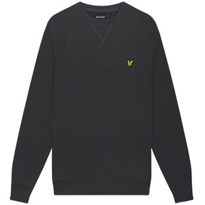 Lyle & Scott Men's Crew Neck Long-Sleeved Sweatshirt in Dark Grey Size: XL Dark Grey XL Lyle & Scott Men's Crew Neck Long-Sleeved Sweatshirt in Dark Grey Size: XL Dark Grey XL