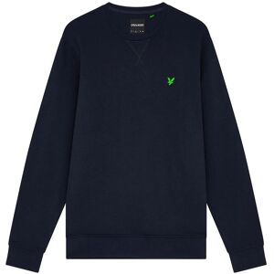 Lyle & Scott Men's Crew Neck Long-Sleeved Sweatshirt in Dark Navy Size: XL Dark Navy XL Lyle & Scott Men's Crew Neck Long-Sleeved Sweatshirt in Dark Navy Size: XL Dark Navy XL