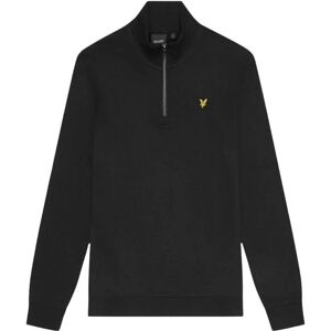 Lyle & Scott Men's Loopback Quarter Zip Sweatshirt in Black Size: 2XL Black 2XL Lyle & Scott Men's Loopback Quarter Zip Sweatshirt in Black Size: 2XL Black 2XL