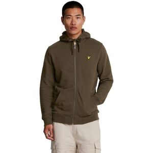 Lyle & Scott Men's Full Zip Hoodie in Olive Size: XS Olive XS Lyle & Scott Men's Full Zip Hoodie in Olive Size: XS Olive XS
