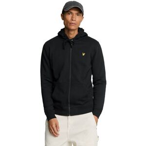 Lyle & Scott Men's Full Zip Hoodie in Black Size: Medium Black M Lyle & Scott Men's Full Zip Hoodie in Black Size: Medium Black M