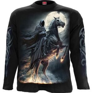 Spiral Direct Men's Shadow Rider Long-Sleeved T-Shirt in Black Size: 2XL Black 2XL Spiral Direct Men's Shadow Rider Long-Sleeved T-Shirt in Black Size: 2XL Black 2XL